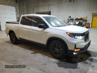 2021 Honda Ridgeline Sport with VIN 5FPYK3F11MB002286, listed as a Copart auction lot 86037244 with 29,413 mi miles and Salvage title. Bid and sale history available at DreamBid. Image 4.