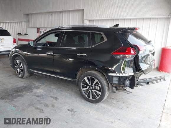 2019 Nissan Rogue SV with VIN 5N1AT2MTXKC809627, listed as a IAAI auction lot 40705533 with 28,463 mi miles and . Bid and sale history available at DreamBid. Image 3.