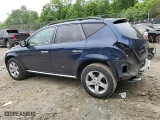2007 Nissan Murano S with VIN JN8AZ08W47W617786, listed as a Copart auction lot 54639074 with 158,497 mi miles and Salvage Title. Bid and sale history available at carsss.com. Image 2.