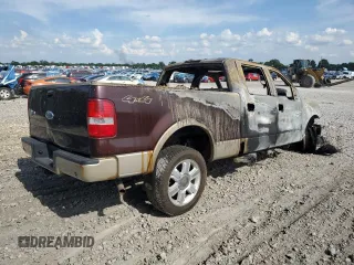 2008 Ford F-150 XLT z VIN 1FTPW14V28KB16776, wystawiony jako Copart lot #62528205 z przebiegiem Nie podano mil oraz Nie do naprawy • Non repairable. Historia ofert i sprzedaży dostępna na DreamBid. Obrazek 3.