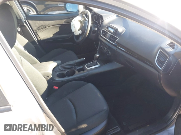 2015 Mazda 3 i SV with VIN JM1BM1T75F1258853, listed as a IAAI auction lot 41279651 with 36,437 mi miles. Bid and sale history available at carsss.com. Image 5.