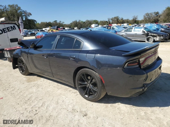 2018 Dodge Charger SXT with VIN 2C3CDXBG8JH147785, listed as a Copart auction lot 48533645 with 216,301 mi miles and Salvage Title. Bid and sale history available at carsss.com. Image 2.