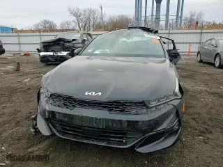 2022 Kia K5 GT-Line with VIN 5XXG64J24NG115887, listed as a Copart auction lot 47085735 with 0 mi miles and Salvage Title. Bid and sale history available at carsss.com. Image 11.