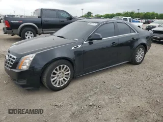 2013 Cadillac CTS Luxury with VIN 1G6DE5E57D0169803, listed as a Copart auction lot 56468475 with 165,868 mi miles and Salvage title. Bid and sale history available at DreamBid. Image 1.