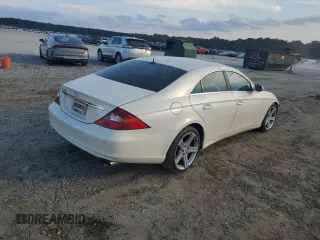 2006 Mercedes-Benz CLS-Class with VIN WDDDJ75X76A059519, listed as a Copart auction lot 72773254 with 99,200 mi miles and Salvage Title. Bid and sale history available at carsss.com. Image 3.