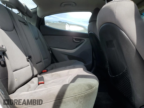 2013 Hyundai Elantra Limited with VIN KMHDH4AEXDU554233, listed as a Copart auction lot 56583285 with 183,759 mi miles and Clean Title. Bid and sale history available at DreamBid. Image 10.