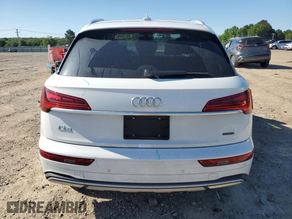 2023 Audi Q5 Premium с VIN WA1ABAFYXP2033212, выставлен на аукционе Copart как лот 55616685 с пробегом 30 814 миль миль и Списание • Salvage title. История ставок и продаж доступна на DreamBid. Изображение 6.