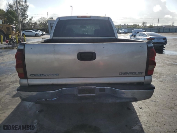 2006 Chevrolet Silverado 1500 LT1 with VIN 2GCEC13T361160430, listed as a Copart auction lot 51261535 with 0 mi miles and Clean Title. Bid and sale history available at carsss.com. Image 6.