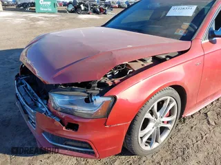 2014 Audi S4 Premium Plus with VIN WAUDGAFL3EA078839, listed as a IAAI auction lot 41428351 with 55,582 mi miles. Bid and sale history available at carsss.com. Image 19.