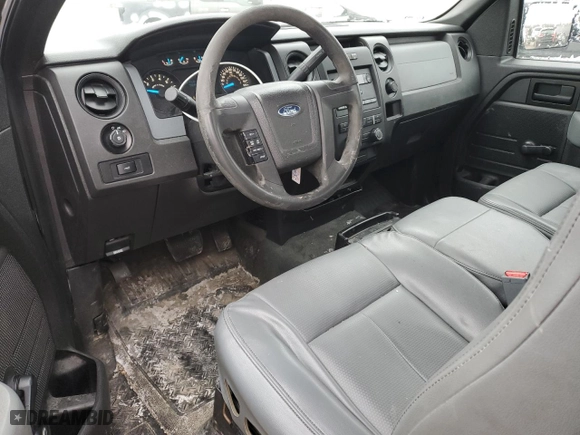 2014 Ford F-150 XL with VIN 1FTMF1CM2EKD41495, listed as a Copart auction lot 45308335 with 158,660 mi miles and Salvage Title. Bid and sale history available at carsss.com. Image 8.