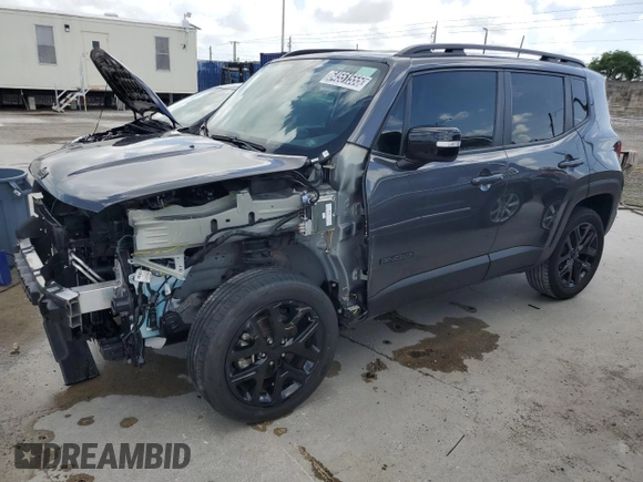2023 Jeep Renegade Altitude with VIN ZACNJDE12PPP32319, listed as a Copart auction lot 64551555 with 24,949 mi miles and Clean title. Bid and sale history available at DreamBid. Image 1.