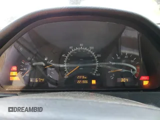 1999 Mercedes-Benz C 230/260/280/320 with VIN WDBHA24G4XA749633, listed as a Copart auction lot 56560105 with 221,306 mi miles and Salvage title. Bid and sale history available at DreamBid. Image 9.