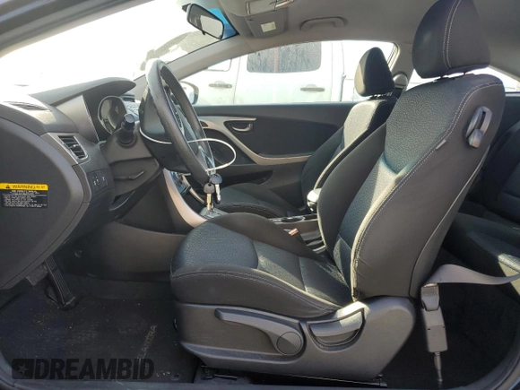 2013 Hyundai Elantra Coupe GS PZEV with VIN KMHDH6AE5DU003364, listed as a Copart auction lot 84560824 with 75,204 mi miles and Clean Title. Bid and sale history available at carsss.com. Image 7.