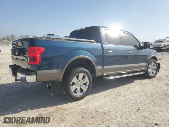 2020 Ford F-150 XL with VIN 1FTEW1C41LKE15233, listed as a Copart auction lot 48227145 with 207,269 mi miles and Salvage Title. Bid and sale history available at carsss.com. Image 3.