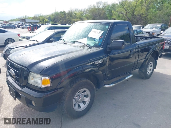 2006 Ford Ranger XL with VIN 1FTYR10U56PA24392, listed as a IAAI auction lot 41893531 with 1 mi miles. Bid and sale history available at carsss.com. Image 2.