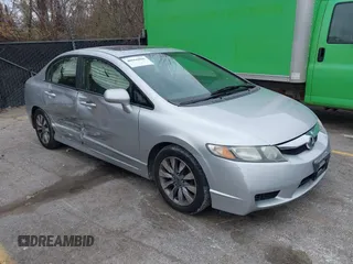 2009 Honda Civic EX-L z VIN 19XFA16939E006317, wystawiony jako IAAI lot #40966886 z przebiegiem 204 494 mil mil oraz . Historia ofert i sprzedaży dostępna na DreamBid. Obrazek 1.