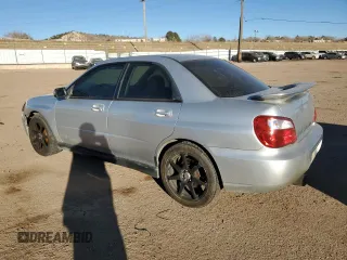 2004 Subaru Impreza Sedan (Natl) WRX with VIN JF1GD296X4H520211, listed as a Copart auction lot 85846794 with 193,794 mi miles and Salvage Title. Bid and sale history available at carsss.com. Image 2.