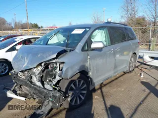 2019 Toyota Sienna LE with VIN 5TDJZ3DC4KS221245, listed as a IAAI auction lot 41455754 with 81,290 mi miles. Bid and sale history available at carsss.com. Image 18.