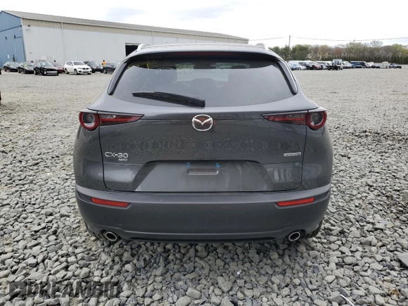 2024 Mazda CX-30 S Preferred with VIN 3MVDMBCMXRM615213, listed as a Copart auction lot 53728725 with 3,735 mi miles and Salvage title. Bid and sale history available at DreamBid. Image 6.