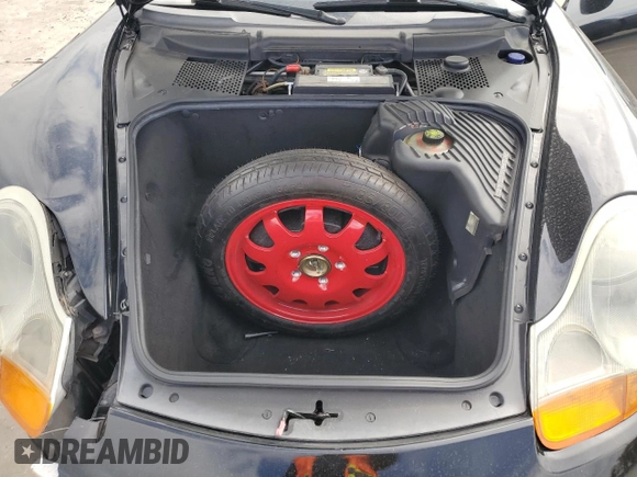 2002 Porsche Boxster with VIN WP0CA298X2U624074, listed as a Copart auction lot 42729845 with 116,119 mi miles and Salvage title. Bid and sale history available at DreamBid. Image 11.