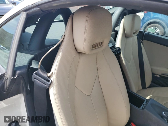 2011 Mercedes-Benz SLK 300 with VIN WDBWK5EA3BF241584, listed as a Copart auction lot 51856215 with 48,775 mi miles and Salvage title. Bid and sale history available at DreamBid. Image 10.