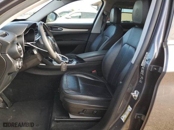 2018 Alfa Romeo Stelvio with VIN ZASFAKAN7J7B59515, listed as a Copart auction lot 89272435 with 92,883 mi miles and Salvage Title. Bid and sale history available at carsss.com. Image 7.