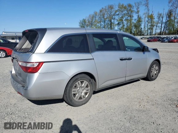 2012 Honda Odyssey LX с VIN 5FNRL5H22CB144916, выставлен на аукционе Copart как лот 53513515 с пробегом 75 764 миль миль и Списание • Salvage title. История ставок и продаж доступна на DreamBid. Изображение 3.