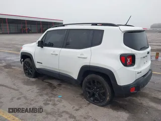 2017 Jeep Renegade Latitude with VIN ZACCJBBB3HPE71456, listed as a IAAI auction lot 41202372 with 72,552 mi miles. Bid and sale history available at carsss.com. Image 3.