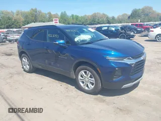 2022 Chevrolet Blazer LT с VIN 3GNKBHR40NS132965, выставлен на аукционе IAAI как лот 42236933 с пробегом 39 512 миль миль и . История ставок и продаж доступна на DreamBid. Изображение 1.