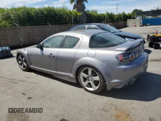 2004 Mazda RX-8 with VIN JM1FE173840137176, listed as a Copart auction lot 50568474 with 53,487 mi miles and Salvage Title. Bid and sale history available at carsss.com. Image 2.