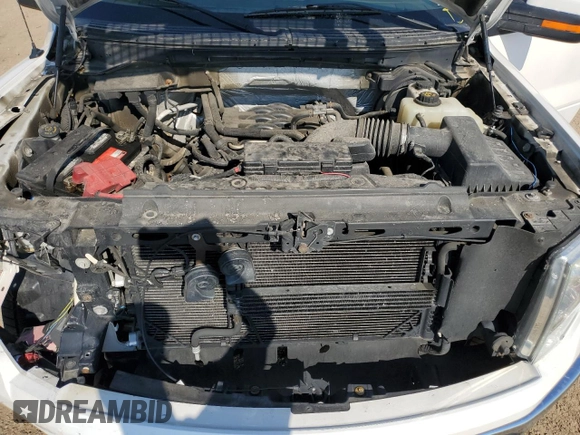2011 Ford F-150 XL with VIN 1FTFW1EF9BFC46010, listed as a Copart auction lot 56950925 with 151,603 mi miles and Salvage title. Bid and sale history available at DreamBid. Image 11.