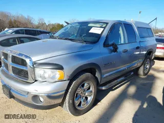 2005 Dodge Ram 1500 SLT with VIN 1D7HA18D95J590171, listed as a IAAI auction lot 41605381 with 164,010 mi miles. Bid and sale history available at carsss.com. Image 2.