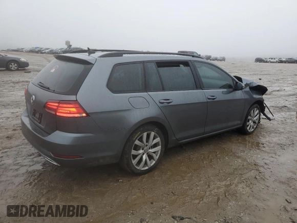 2019 Volkswagen Golf SportWagen S with VIN 3VWY57AU2KM511902, listed as a Copart auction lot 39663514 with 22,742 mi miles. Bid and sale history available at carsss.com. Image 3.