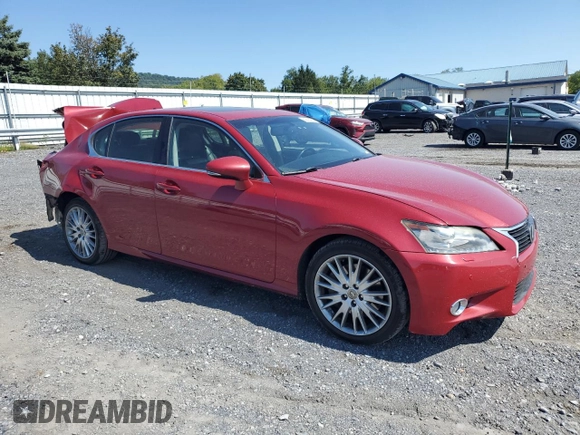 2013 Lexus GS 350 with VIN JTHCE1BL4D5007553, listed as a Copart auction lot 69993954 with 188,253 mi miles and Salvage Title. Bid and sale history available at carsss.com. Image 4.