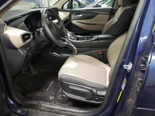 2022 Hyundai Santa Fe SE with VIN 5NMS1DAJ4NH383789, listed as a Copart auction lot 79703944 with 30,717 mi miles and Salvage Title. Bid and sale history available at DreamBid. Image 7.