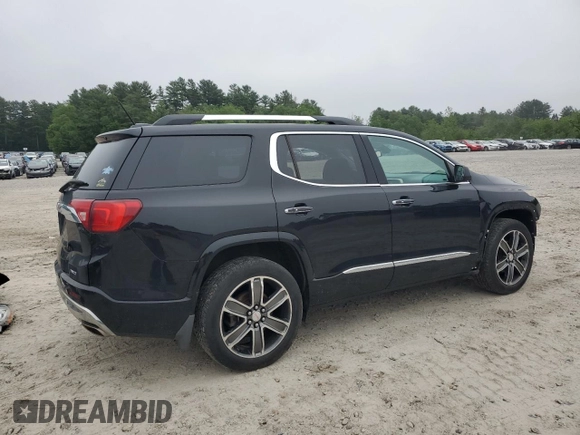 2017 GMC Acadia Denali with VIN 1GKKNXLS0HZ319460, listed as a Copart auction lot 59719985 with 110,302 mi miles and Salvage title. Bid and sale history available at DreamBid. Image 3.
