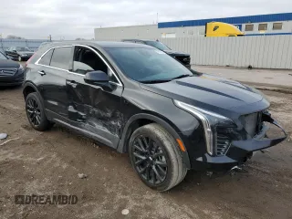 2022 Cadillac XT4 AWD Luxury with VIN 1GYFZBR40NF108540, listed as a Copart auction lot 79168974 with 19,202 mi miles and Salvage Title. Bid and sale history available at carsss.com. Image 4.