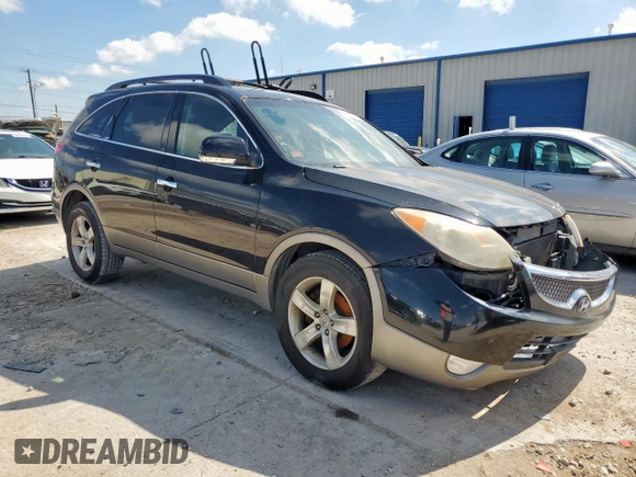 2011 Hyundai Veracruz Limited with VIN KM8NU4CC5BU156095, listed as a Copart auction lot 56417985 with 307,368 mi miles and Salvage title. Bid and sale history available at DreamBid. Image 4.