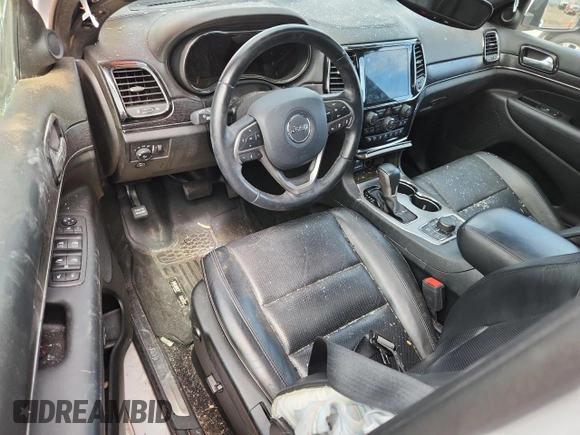 2020 Jeep Grand Cherokee High Altitude with VIN 1C4RJFCG6LC346735, listed as a Copart auction lot 64877935 with 50,258 mi miles and Salvage title. Bid and sale history available at DreamBid. Image 8.