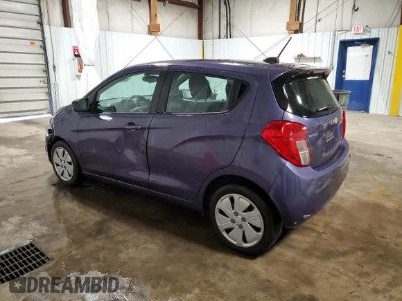 2016 Chevrolet Spark LS with VIN KL8CB6SA1GC590808, listed as a Copart auction lot 48852035 with 95,781 mi miles and Salvage Title. Bid and sale history available at carsss.com. Image 2.