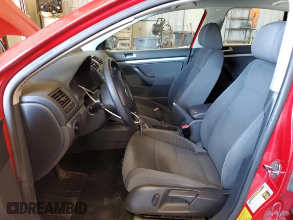 2008 Volkswagen Jetta Sedan S with VIN 3VWJM71K08M063851, listed as a Copart auction lot 44711985 with 208,116 mi miles and Non Repairable. Bid and sale history available at carsss.com. Image 7.