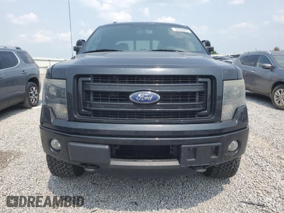 2013 Ford F-150 XL with VIN 1FTFW1ET3DFB93118, listed as a Copart auction lot 59396855 with 242,947 mi miles and Salvage title. Bid and sale history available at DreamBid. Image 5.