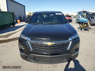 2022 Chevrolet Traverse LS with VIN 1GNERFKW4NJ147916, listed as a Copart auction lot 49444435 with 34,868 mi miles and Salvage Title. Bid and sale history available at carsss.com. Image 5.