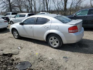 2008 Dodge Avenger SXT with VIN 1B3LC56K58N203931, listed as a Copart auction lot 50943335 with 206,897 mi miles and Salvage Title. Bid and sale history available at carsss.com. Image 2.