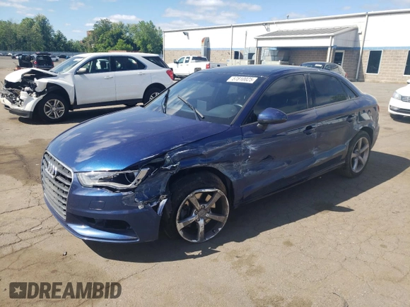 2015 Audi A3 Premium z VIN WAUBFGFF8F1121192, wystawiony jako Copart lot #57810025 z przebiegiem 79 808 mil mil oraz Szkoda całkowita • Salvage title. Historia ofert i sprzedaży dostępna na DreamBid. Obrazek 1.