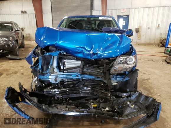 2021 Chevrolet Colorado 4WD LT with VIN 1GCGTCEN7M1175387, listed as a Copart auction lot 53794615 with Not provided miles and Non repairable. Bid and sale history available at DreamBid. Image 5.