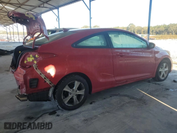 2013 Hyundai Elantra Coupe GS PZEV with VIN KMHDH6AE8DU007991, listed as a Copart auction lot 76032954 with 145,054 mi miles and Salvage Title. Bid and sale history available at carsss.com. Image 3.