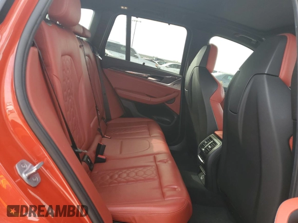 2020 BMW X3 M z VIN 5YMTS0C0XL9B95974, wystawiony jako Copart lot #86833304 z przebiegiem 67 230 mil mil oraz Szkoda całkowita • Salvage title. Historia ofert i sprzedaży dostępna na DreamBid. Obrazek 11.
