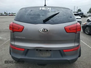 2014 Kia Sportage LX with VIN KNDPB3AC8E7582088, listed as a Copart auction lot 53486325 with 185,601 mi miles and Salvage Title. Bid and sale history available at carsss.com. Image 6.