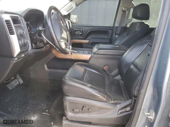 2015 Chevrolet Silverado 1500 LTZ with VIN 3GCUKSEJXFG449988, listed as a Copart auction lot 84434504 with 154,473 mi miles and Salvage Title. Bid and sale history available at carsss.com. Image 7.